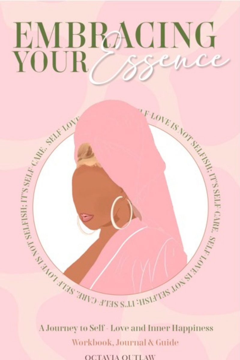Embrace your Essence Workbook , Journal and guide PAPERBACK Glamazontay