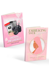 BUNDLE DEAL DIGITAL INFLUENCE & Embrace your Essence Workbook , Journal and guide - PAPERBACK & EBOOK